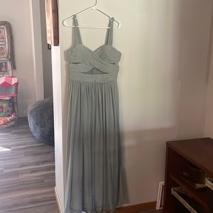 Birdie grey bridesmaid dress